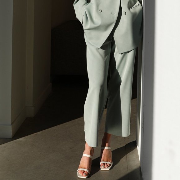 OAK + FORT Pants - Oak + Fort High Waist Trouser